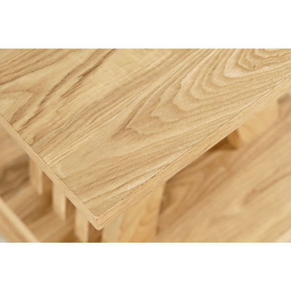 Anthology Contemporary Curved Base Square End Table