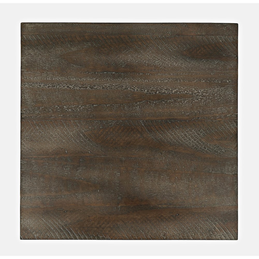 Devon Farmhouse Distressed Solid Wood End Table