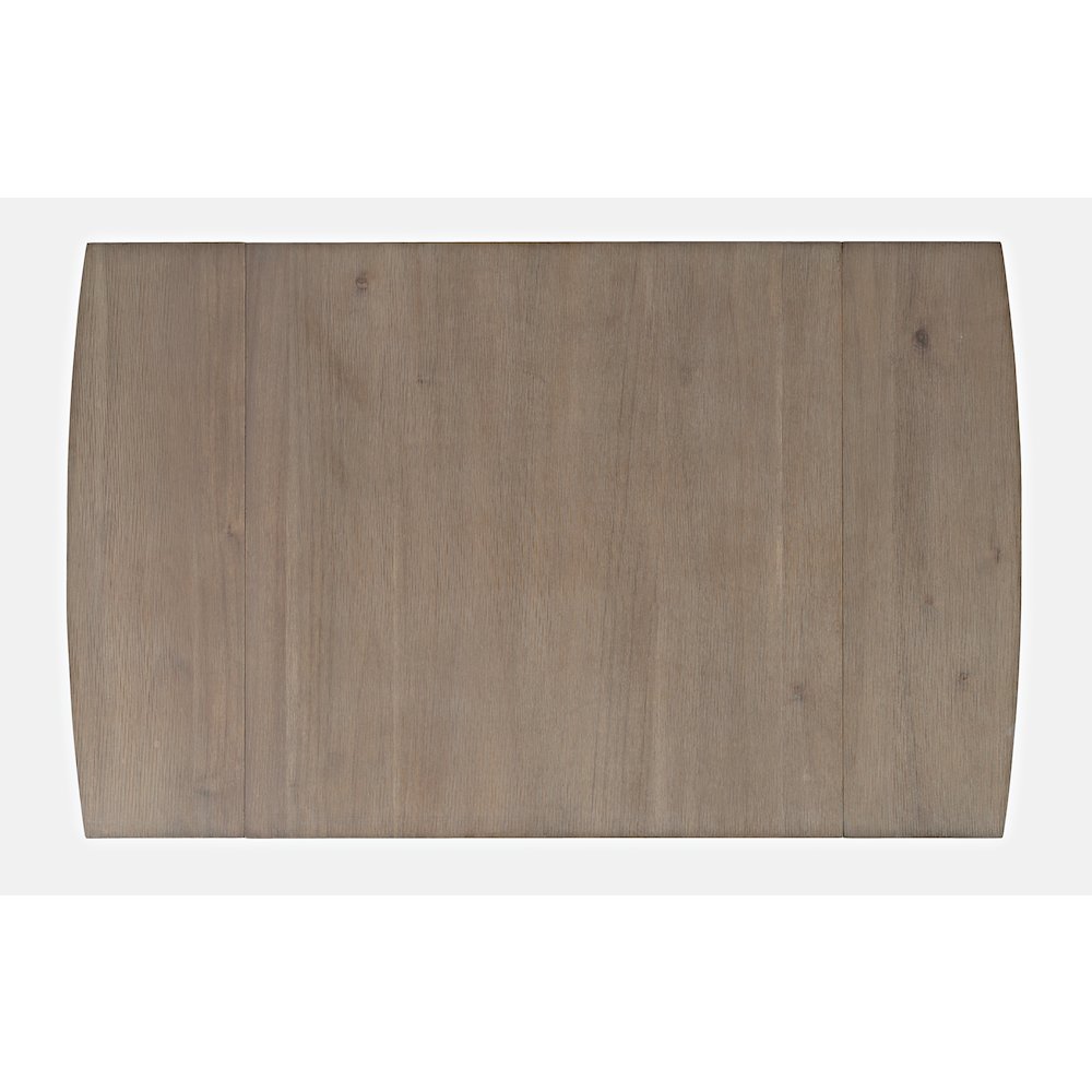 Eastern Tides Coastal Wire-Brushed Acacia Drop-Leaf Counter Height Dining Table