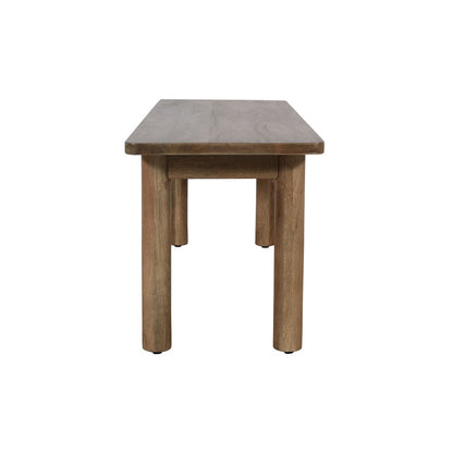 Bodhi 50" Rustic Solid Wood Dining Bench