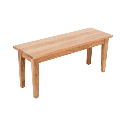Colby 42" Traditional Classic Solid Hardwood Bench