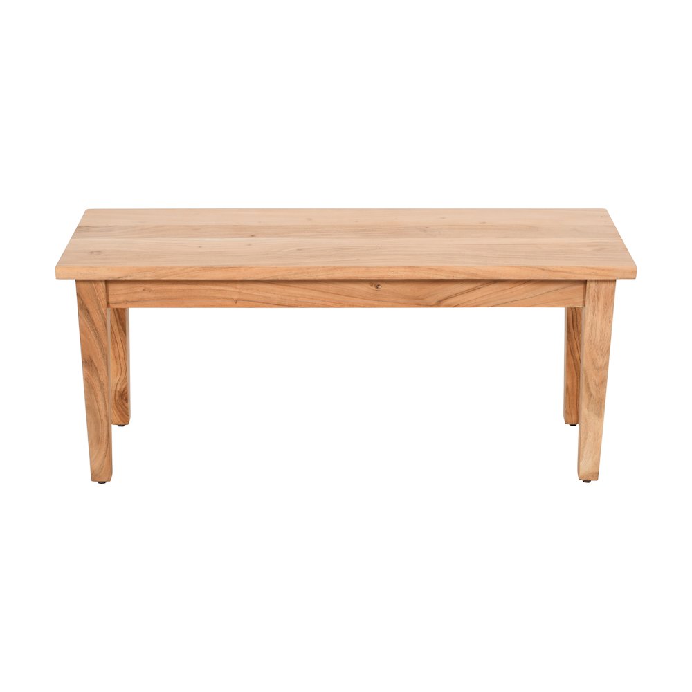 Colby 42" Traditional Classic Solid Hardwood Bench