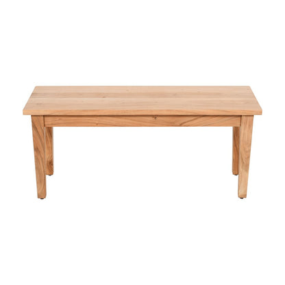 Colby 42" Traditional Classic Solid Hardwood Bench