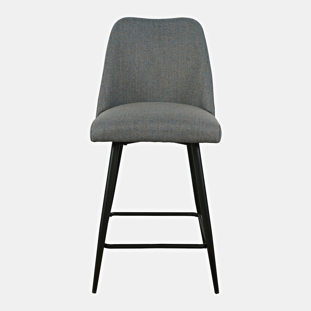 Macey Contemporary Modern Upholstered Counter Barstool (Set of 2)
