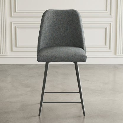 Macey Contemporary Modern Upholstered Counter Barstool (Set of 2)