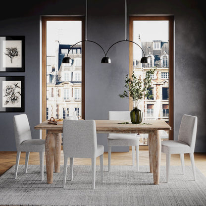 Mid-Century Modern Contemporary Upholstered Vintage Dining Chair (Set of 2)