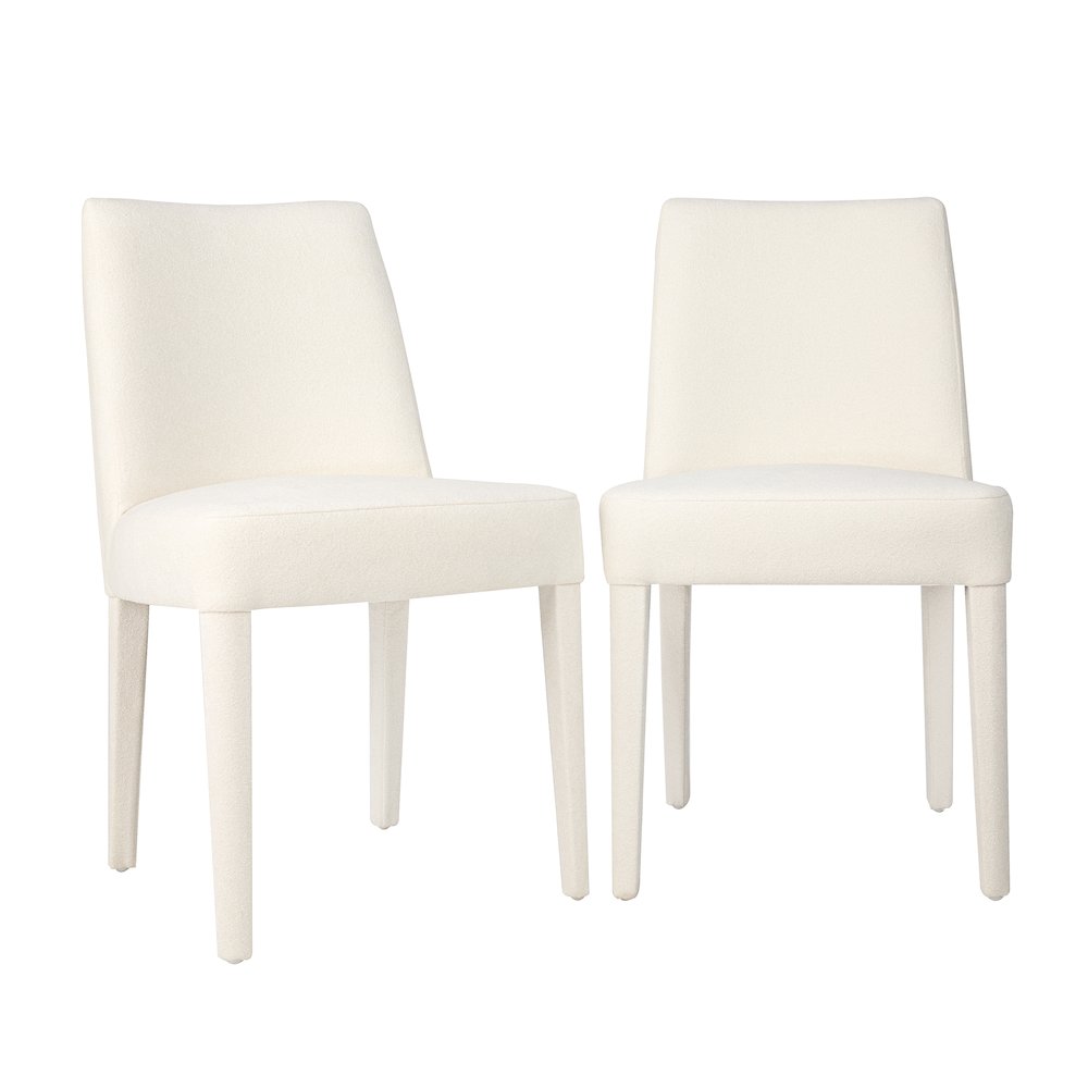 Mid-Century Modern Contemporary Upholstered Vintage Dining Chair (Set of 2)