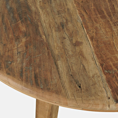 Reclamation 42" Rustic Reclaimed Solid Wood Round Dining Table