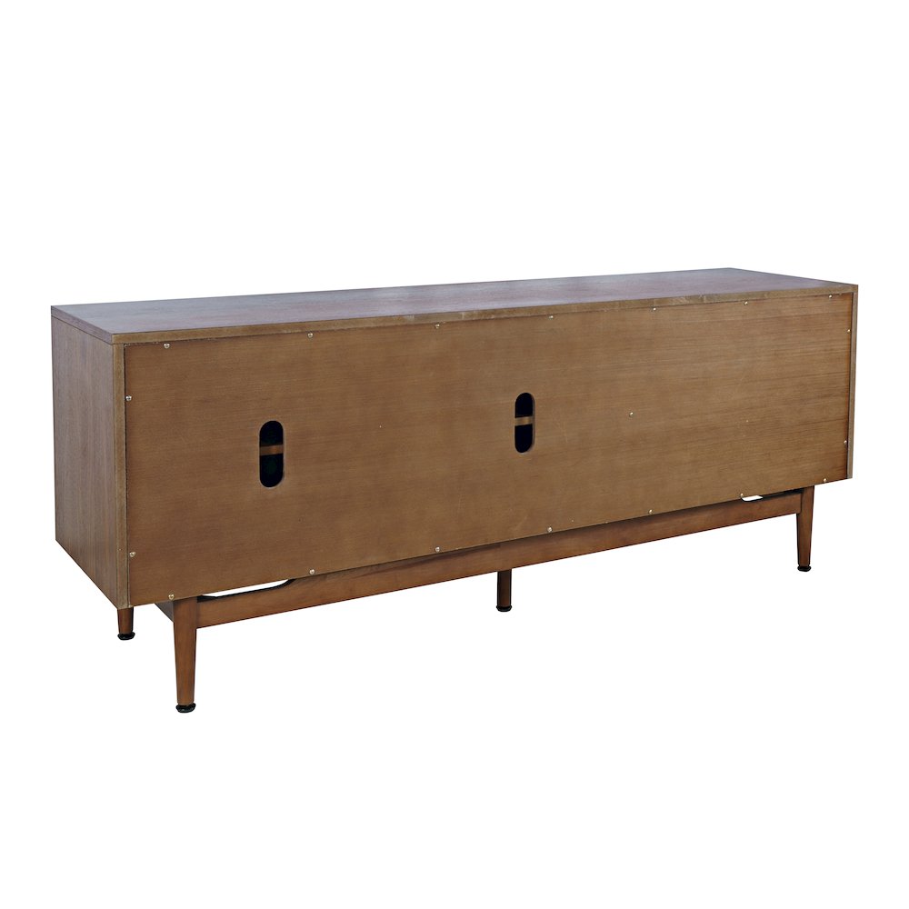 Olson 67" Mid-Century Modern Scandinavian Console TV Stand Storage Cabinet