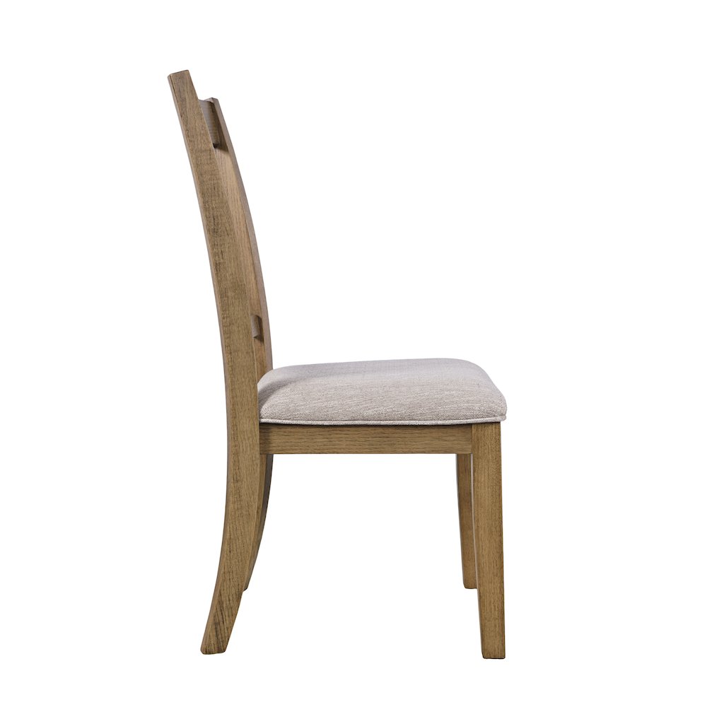 Brentwood Modern Transitional Slatback Dining Chair - Set of 2