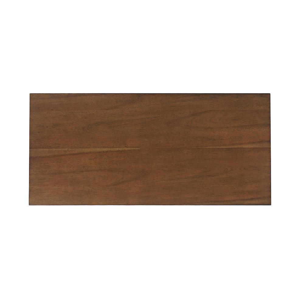 32" Slat Panel Door Accent Cabinet -Transitional Storage with Adjustable Shelves