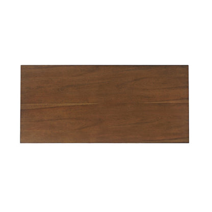 32" Slat Panel Door Accent Cabinet -Transitional Storage with Adjustable Shelves