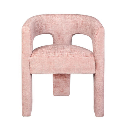 Gwen Modern Luxury Jacquard Fabric Upholstered Sculpture Armchair