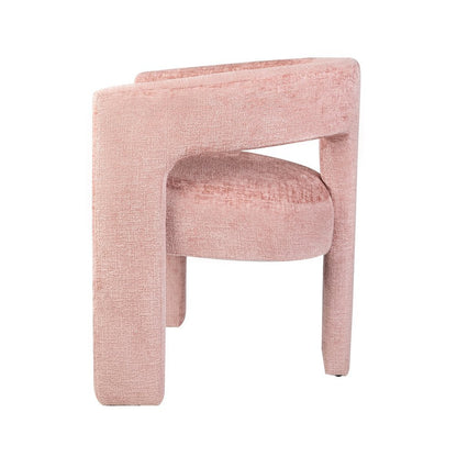 Gwen Modern Luxury Jacquard Fabric Upholstered Sculpture Armchair