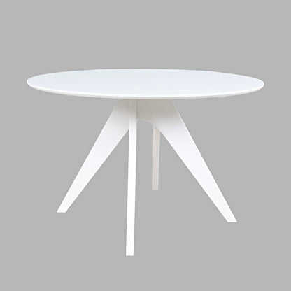 Axis Mid-Century Modern 47" Round Cross-Base Dining Table