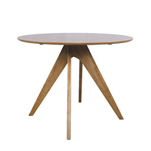 Axis Mid-Century Modern 47" Round Cross-Base Counter Height Dining Table