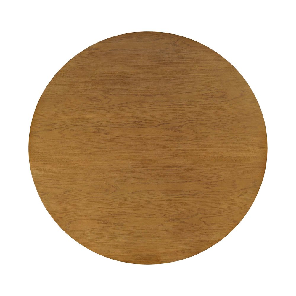 Axis Mid-Century Modern 47" Round Cross-Base Dining Table