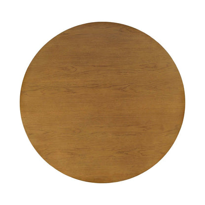 Axis Mid-Century Modern 47" Round Cross-Base Dining Table