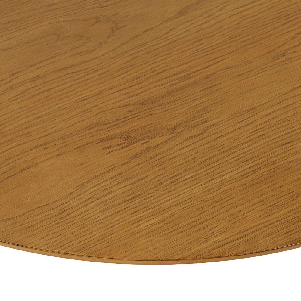 Axis Mid-Century Modern 47" Round Cross-Base Dining Table