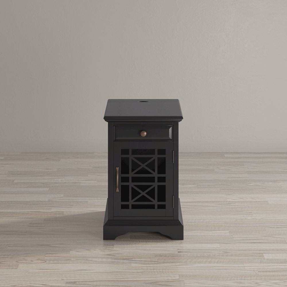 Craftsman USB Charging Chairside End Table