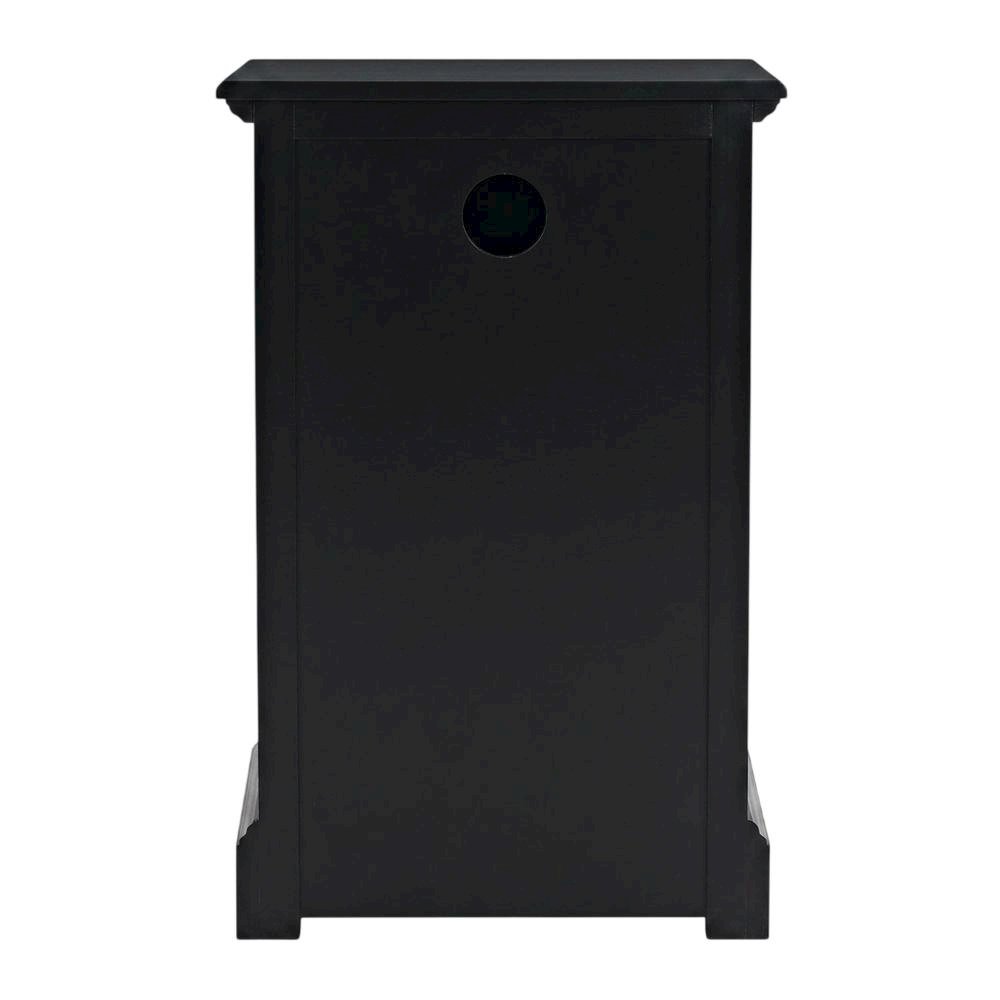Power Chairside End Table with Outlets, Accent Side Table for Living Room
