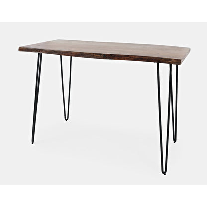 Solid Acacia Five Piece Counter Height Dining Set