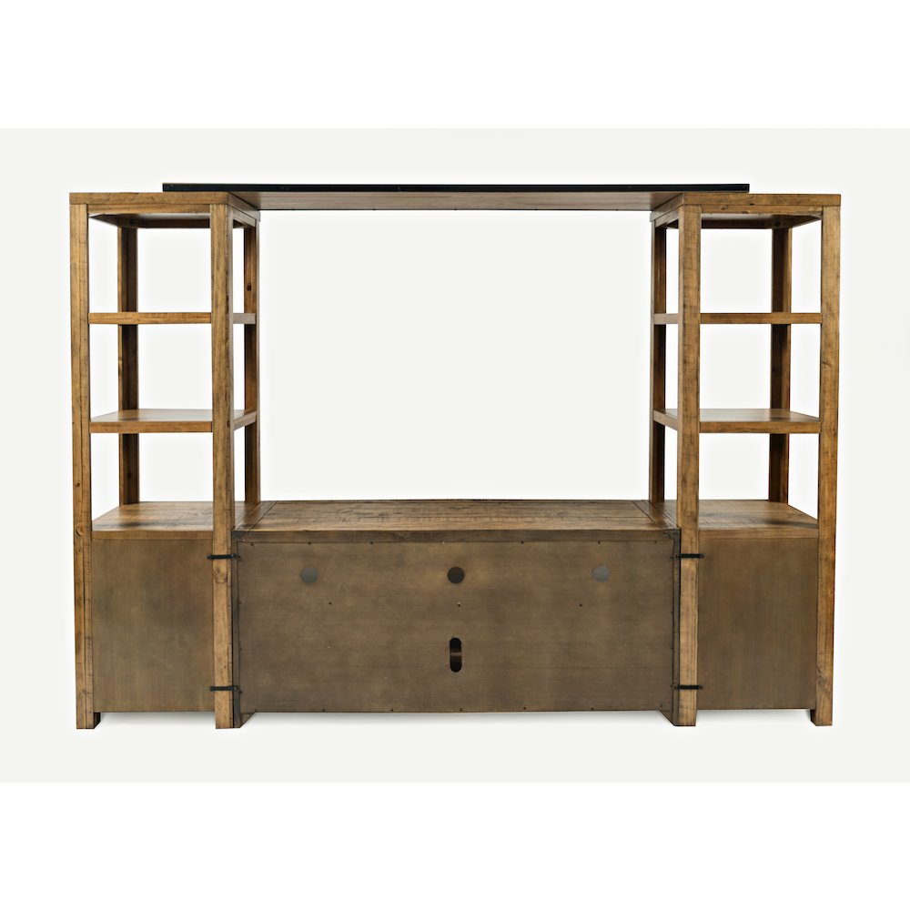 Telluride Rustic Farmhouse Solid Wood Two Pier and Bridge Set