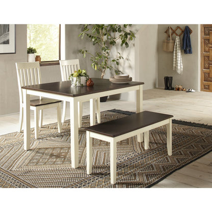 Decatur Lane Farmhouse Solid Wood Counter Stool (Set of 2)