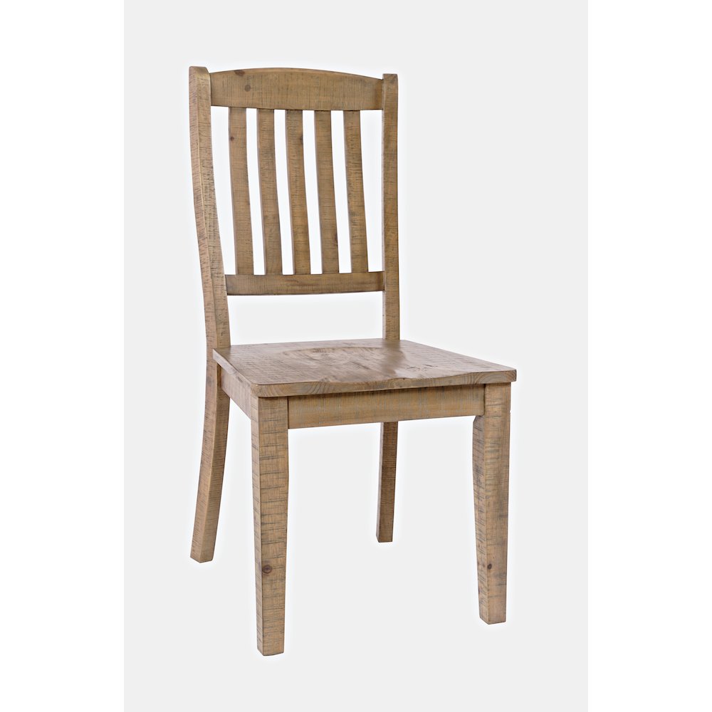 Carlyle Crossing Solid Wood 78" Six-Piece Dining Set with Bench and Slat Chairs