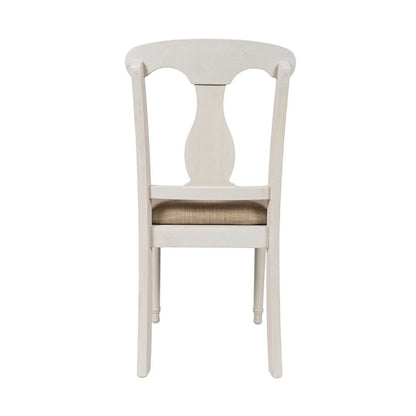 Upholstered Desk Chair with Wood Frame, Modern Accent Chair for Dining Room