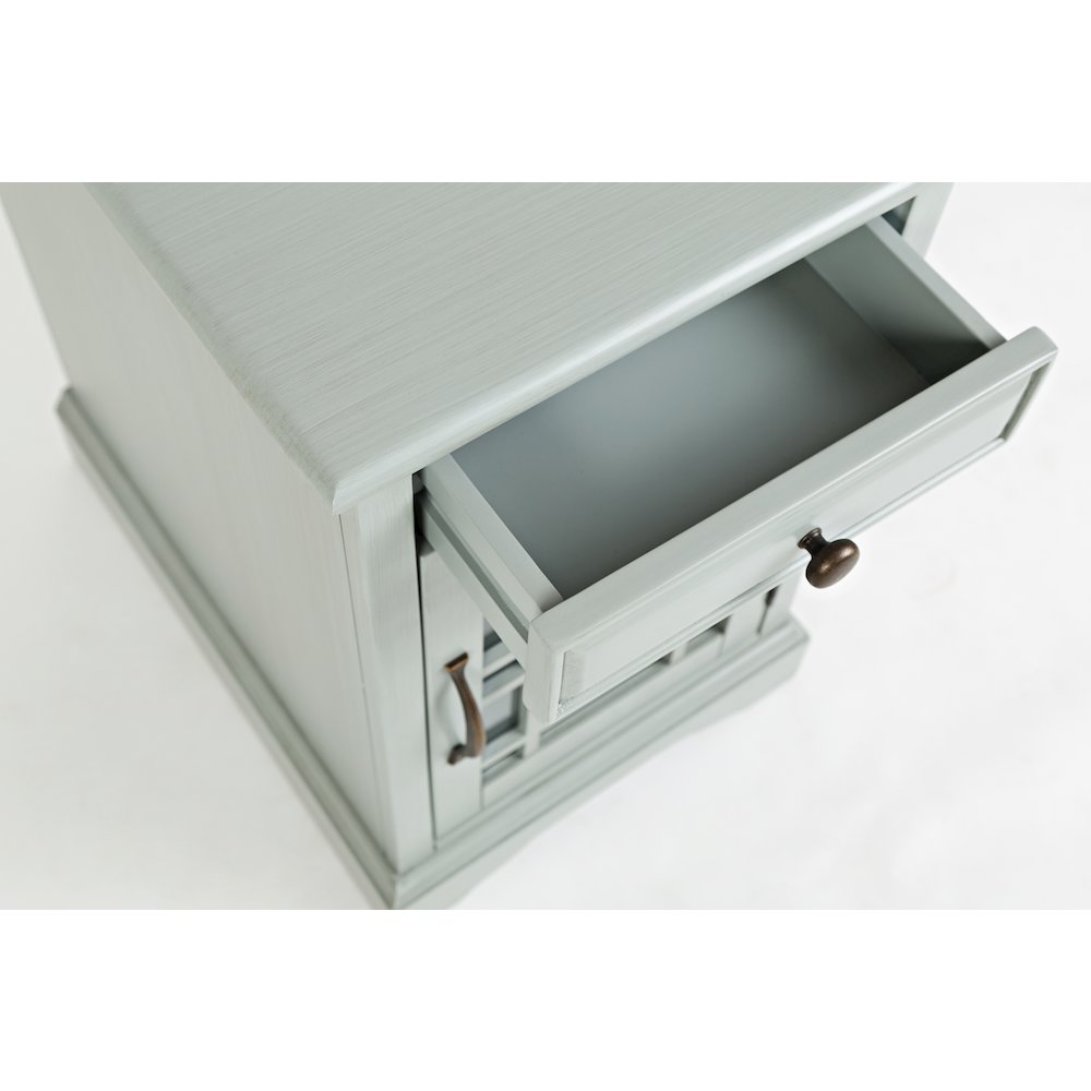 Craftsman USB Charging Chairside End Table