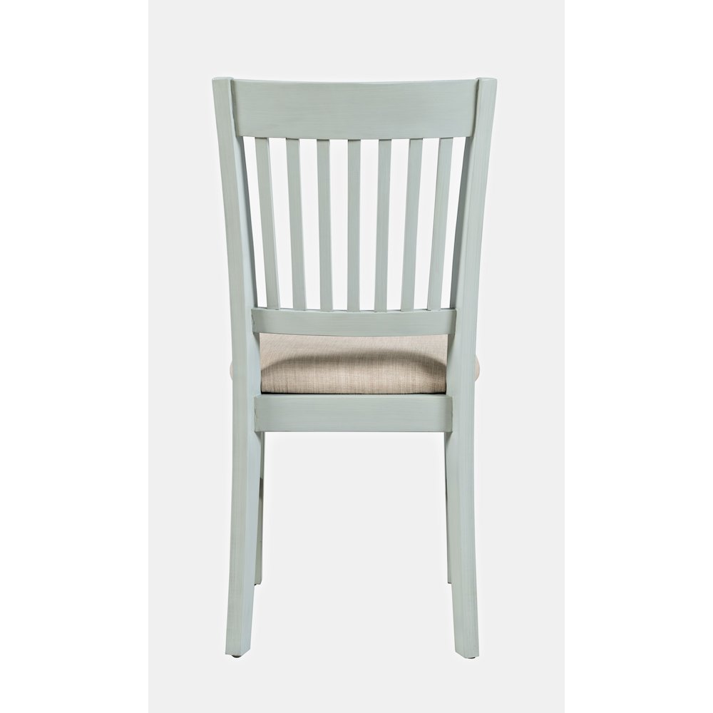 Craftsman Slat-Back Upholstered Desk Chair