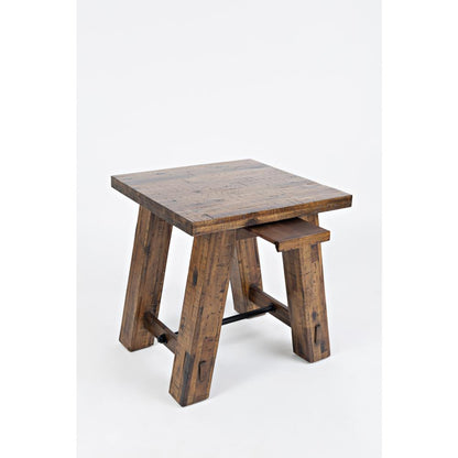 Trestle End Table