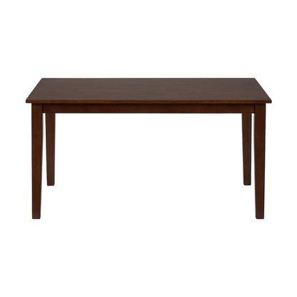 Simplicity Solid Wood Classic 60" Rectangle Dining Table