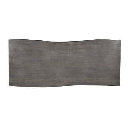 Nordic Ridge 94" Modern Rustic Solid Wood Live Edge Dining Table