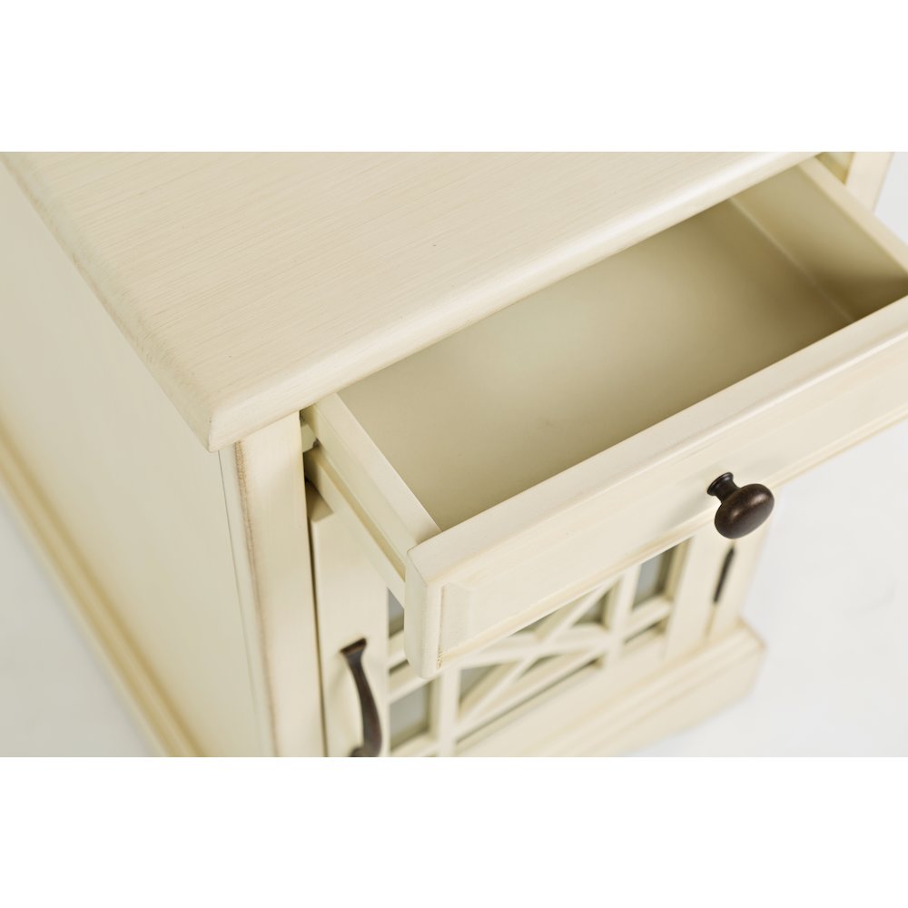 Craftsman USB Charging Chairside End Table