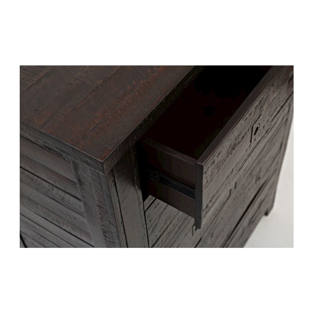 Kona Grove Distressed Rustic Solid Acacia Chest of Drawers