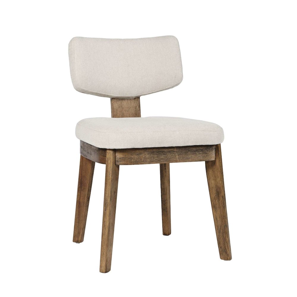 Percy 42" Contemporary 5-Pc Drop-Leaf Dining Set, Upholstered Chairs