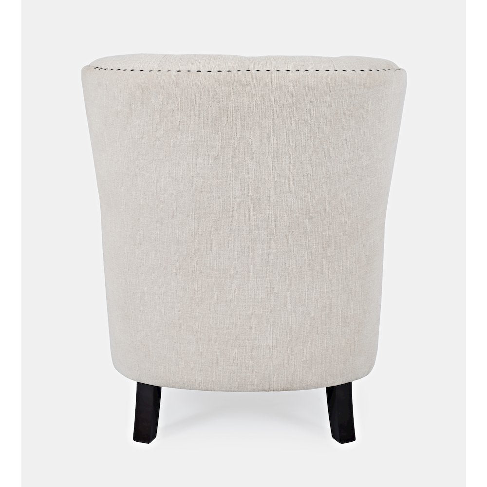 Bryson Transitional Upholstered Accent Chair with Nailhead Trim
