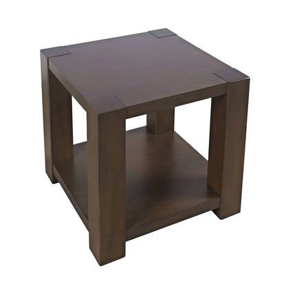 Brownstone 3-Pc Transitional Rectangular Coffee Table, End Tables Set