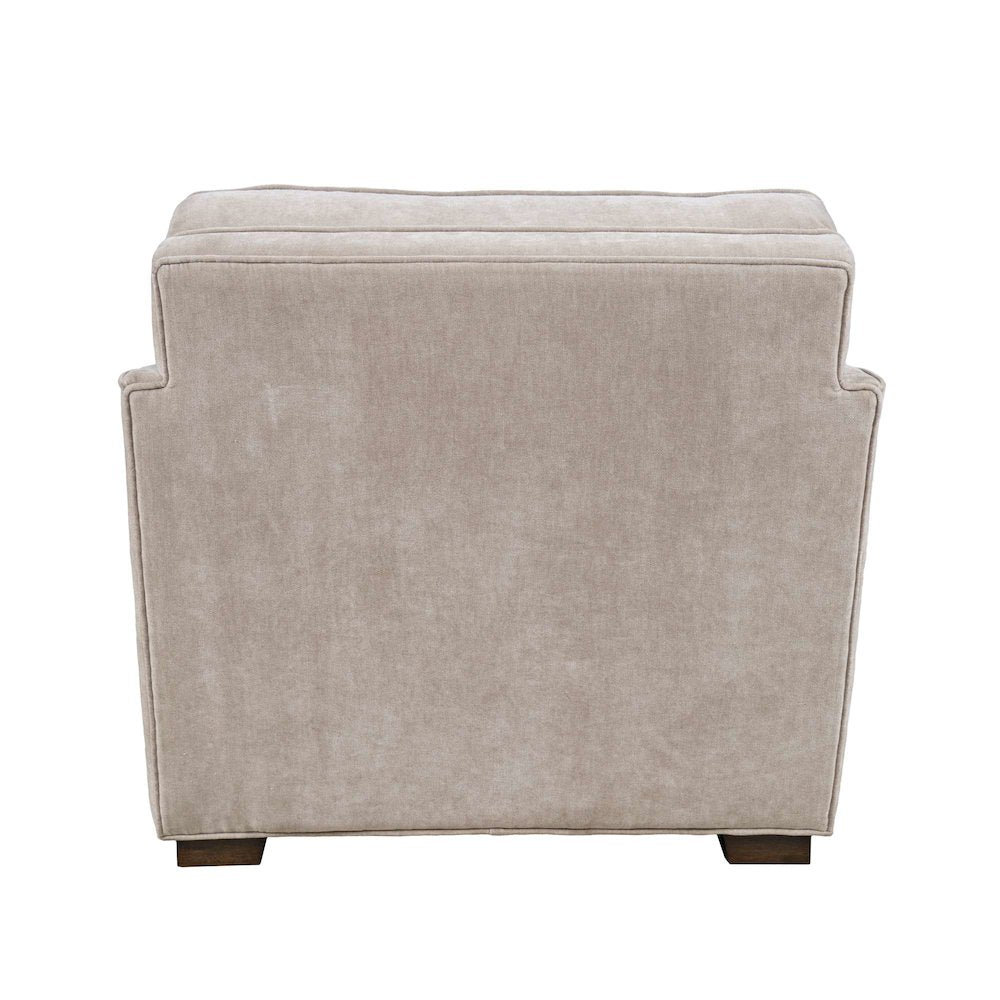 Eastwood Modern Track Arm Upholstered Accent Lounge Chair
