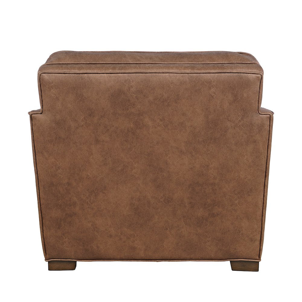 Eastwood Faux Leather Lodge Accent Lounge Chair