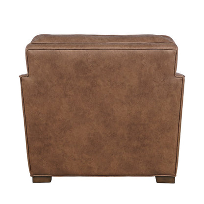 Eastwood Faux Leather Lodge Accent Lounge Chair