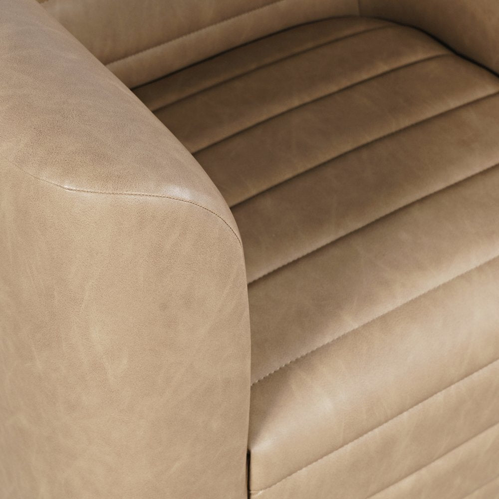 GT Faux Leather Modern Sport Accent Swivel Chair