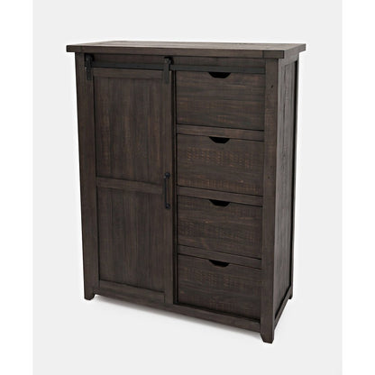 Madison County Rustic Reclaimed Pine Farmhouse Door Chest