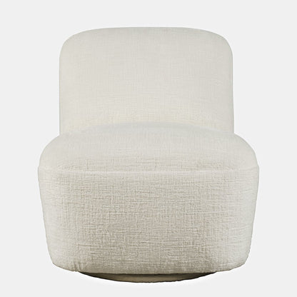 Josie Upholstered Contemporary Casual Swivel Accent Chair
