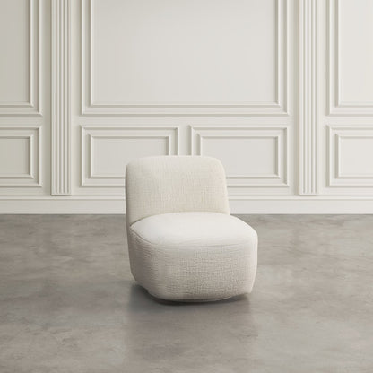 Josie Upholstered Contemporary Casual Swivel Accent Chair