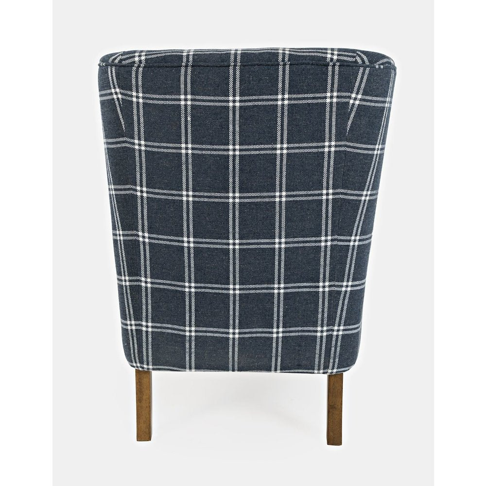 Lacroix Traditional Upholstered Wingback Accent Chair