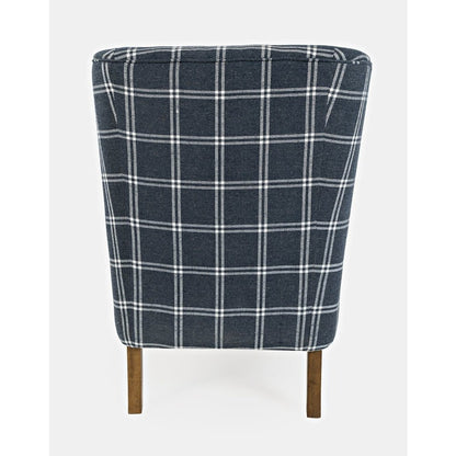 Lacroix Traditional Upholstered Wingback Accent Chair