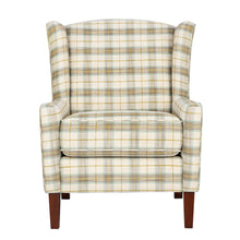 Thompson Traditional Vintage Classic Wingback Upholstered Accent Chair